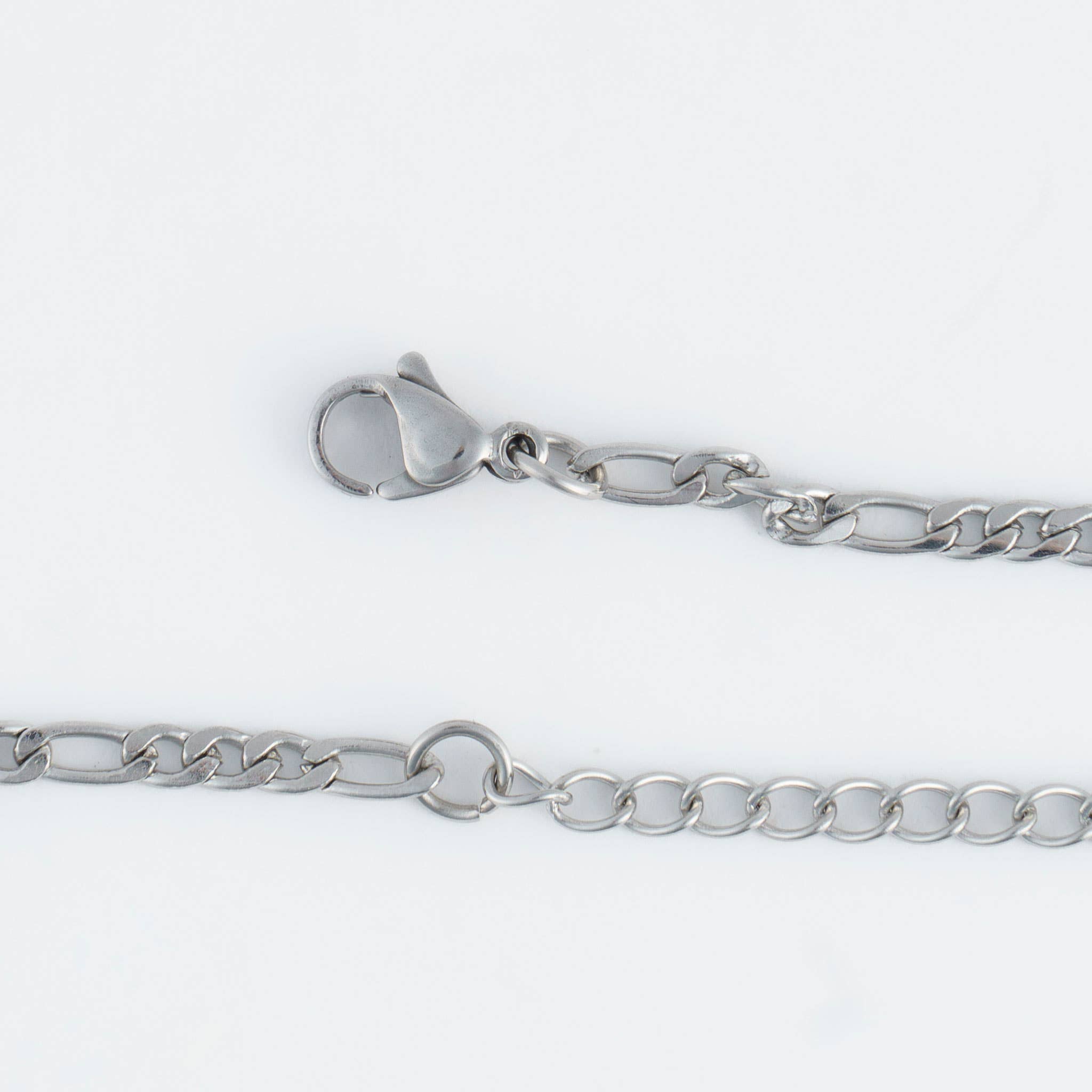 Waterproof 16" Figaro Chain Necklace