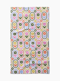 Petal Patchwork Tea Towel