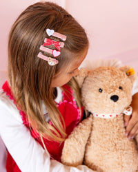 Beary Loved Hair Clips