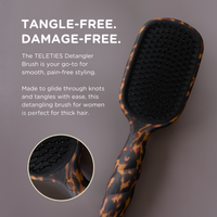 Detangler Hair Brush for Thick Hair - Tortoise