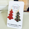 Festive Tree Earrings