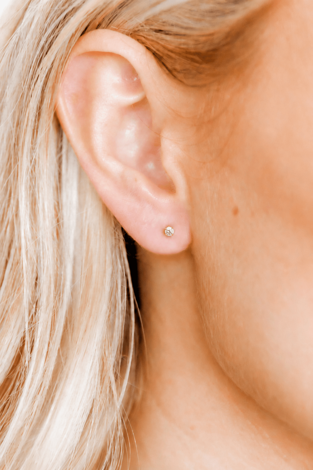 Micro Helen Gold Studs