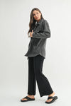 Black Willow Waffle Jacket