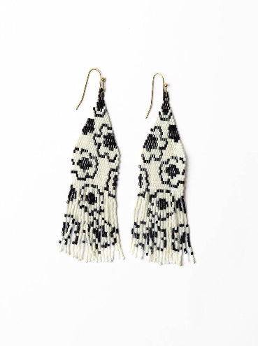 Delilah Poppies Fringe Earrings