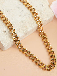 Waterproof 16" Chunky Chain Necklace