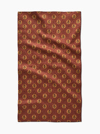 Artisanal Orange Tea Towel
