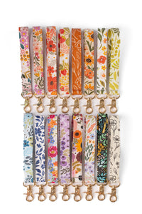 Floral Wristlet Keychains