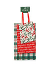 Christmas Bows Gift Bag Set