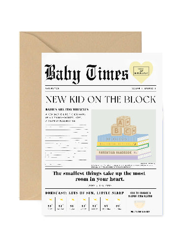 Baby Times Card