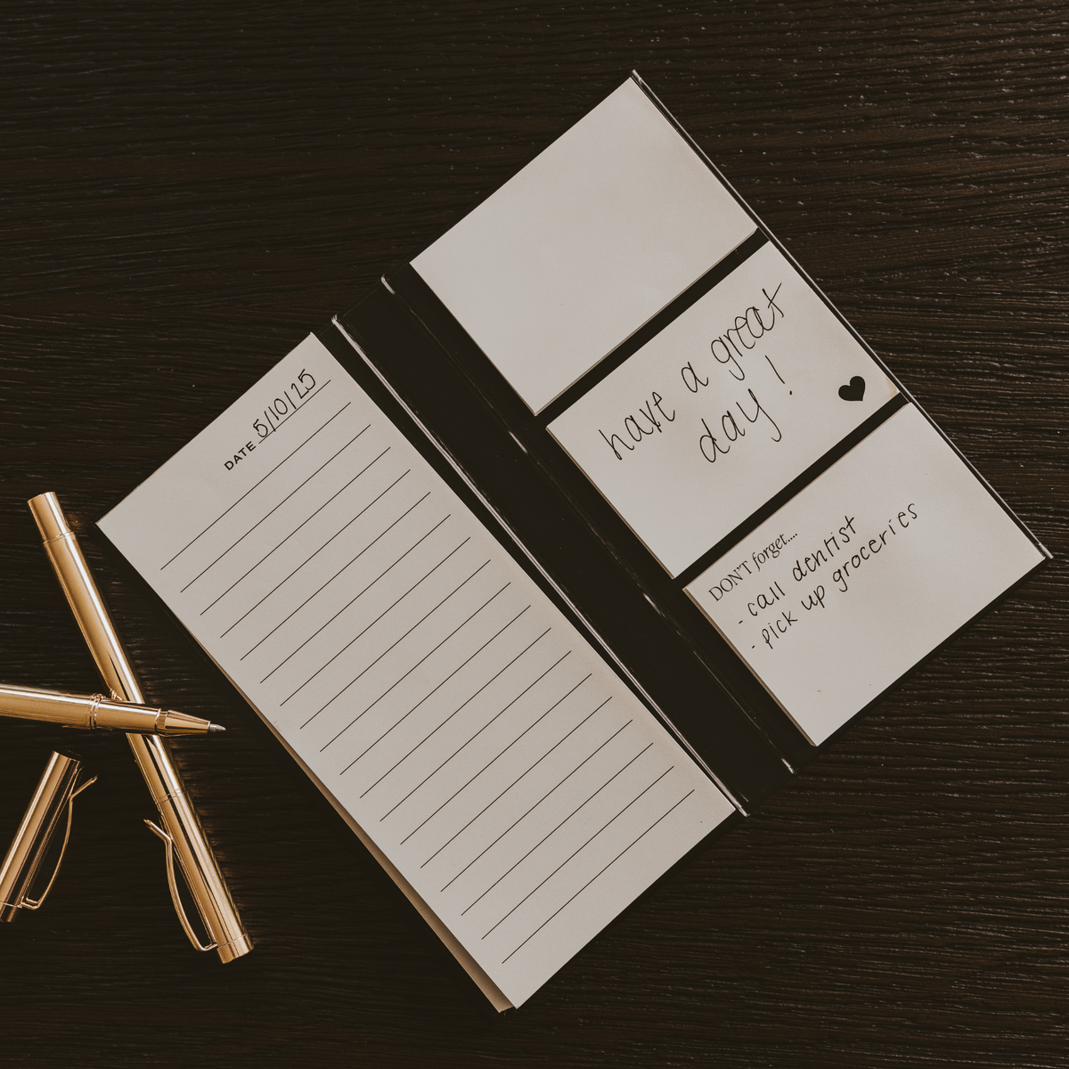 Portable Sticky Notes Booklet
