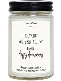 We're Still Married Candle