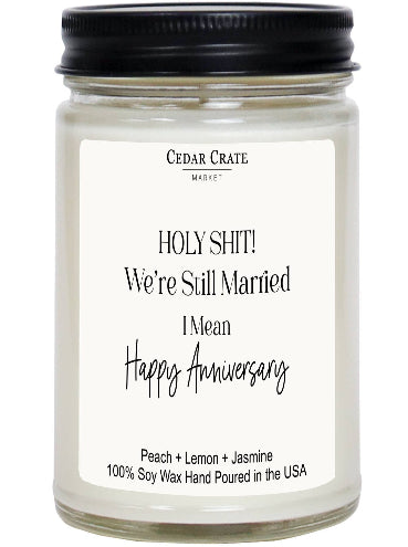 We're Still Married Candle