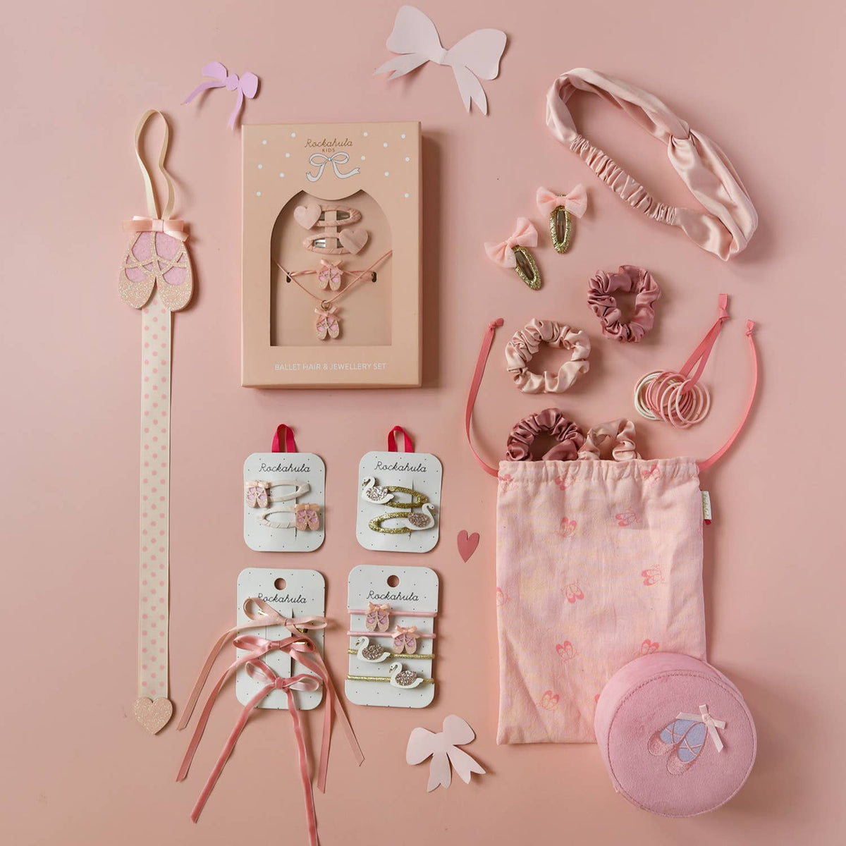 Ballet Shoe Hair Clips