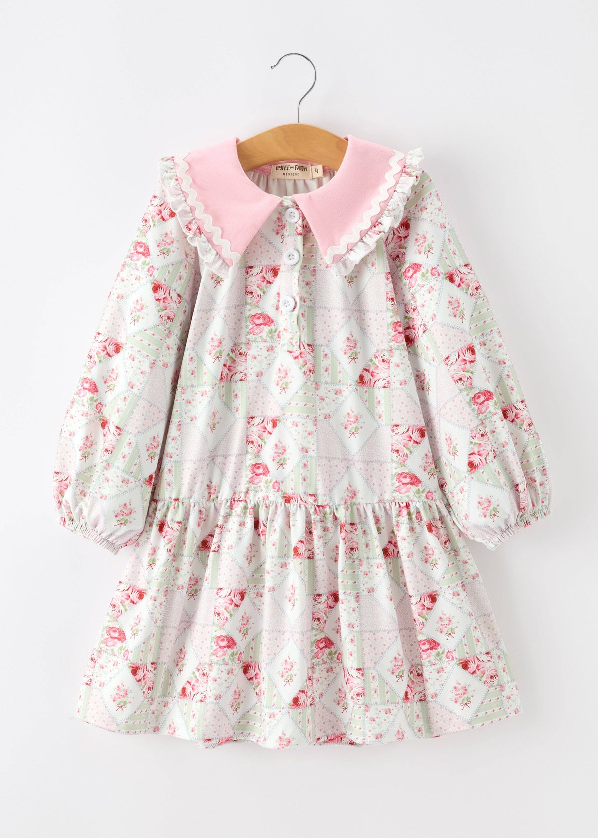 Floral Peter Pan Collar Dress