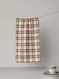 Stocking Plaid Mini Towel
