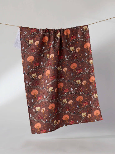 Treat Trail Tea Towel