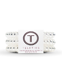 Spiral Hair Coils | Small | Crystal Clear Hair Ties