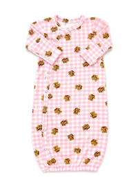 Pink Teddy Picnic Gown