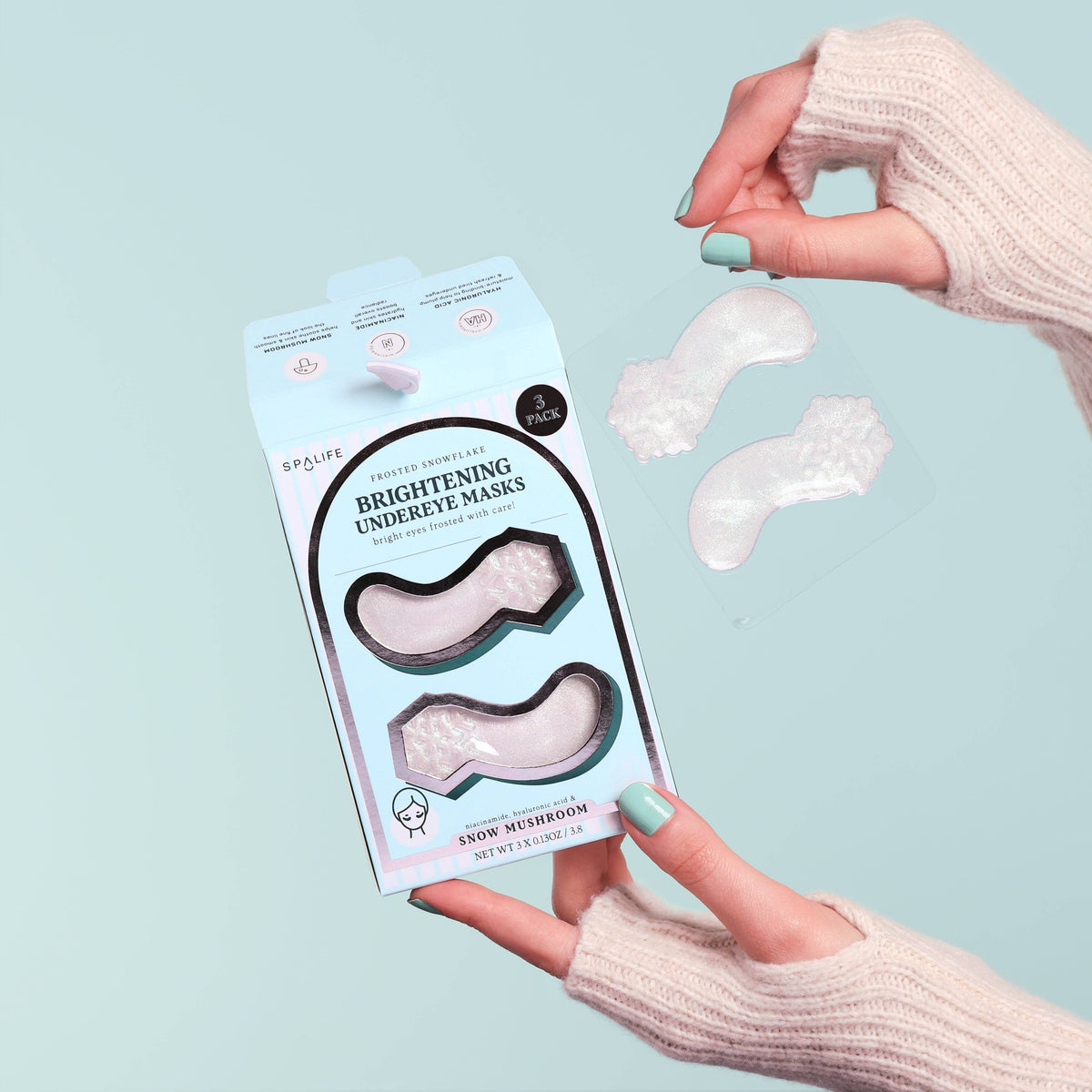 Frosted Snowflake Undereye Masks