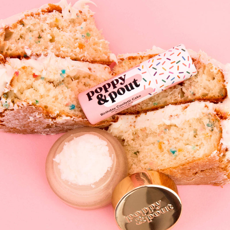 Lip Duo Birthday Confetti Cake