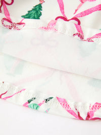 Ballet Christmas Bow Flare Dress