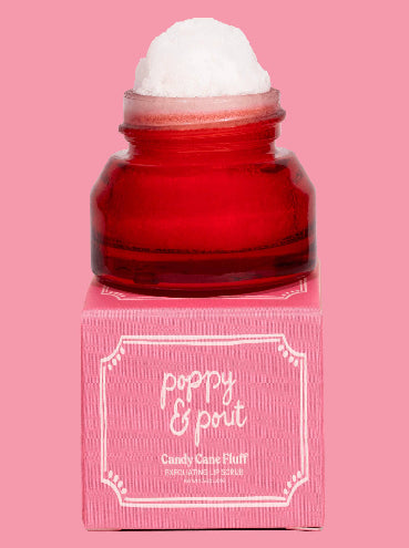 Candy Cane Fluff Lip Scrub