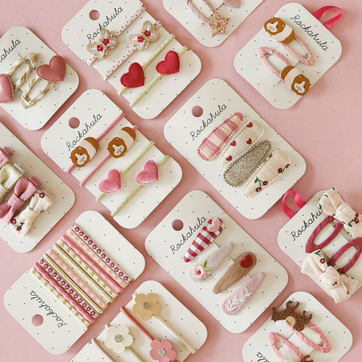 Glenda Guinea Pig Hair Clips