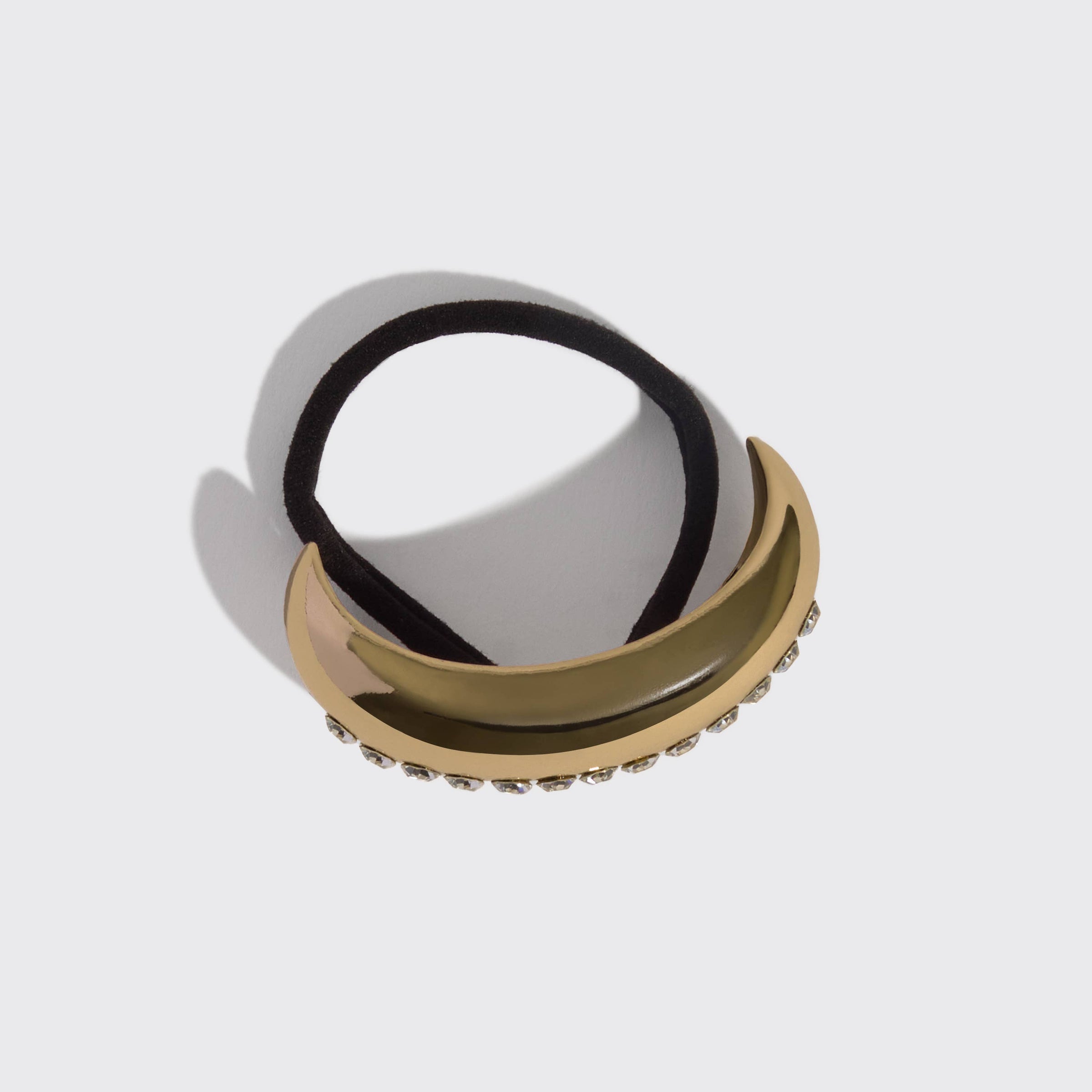 Metal Rhinestone Cloud Cuff