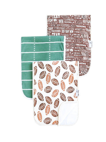 Football Burp Cloths