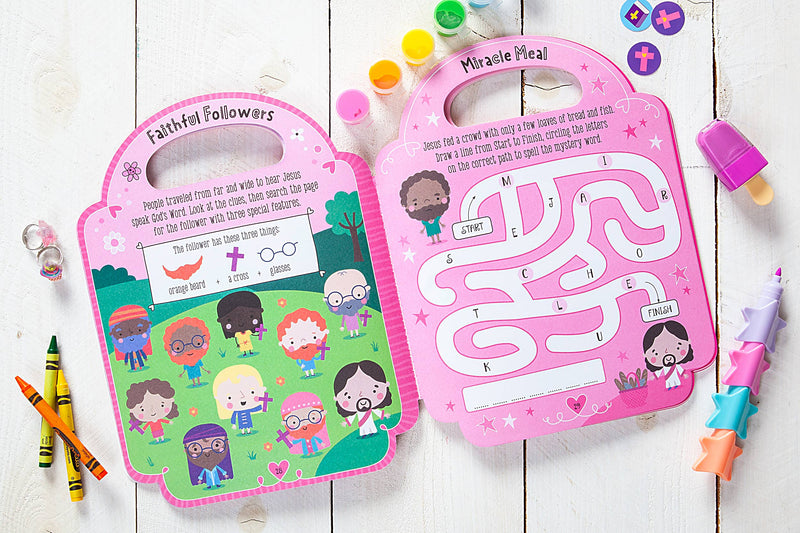 My Pretty Pink Bible Activity Book (Christmas Gift Ideas)