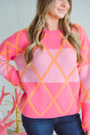 Nellie Check Sweater