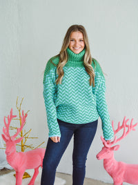 Aspen Wintergreen Sweater