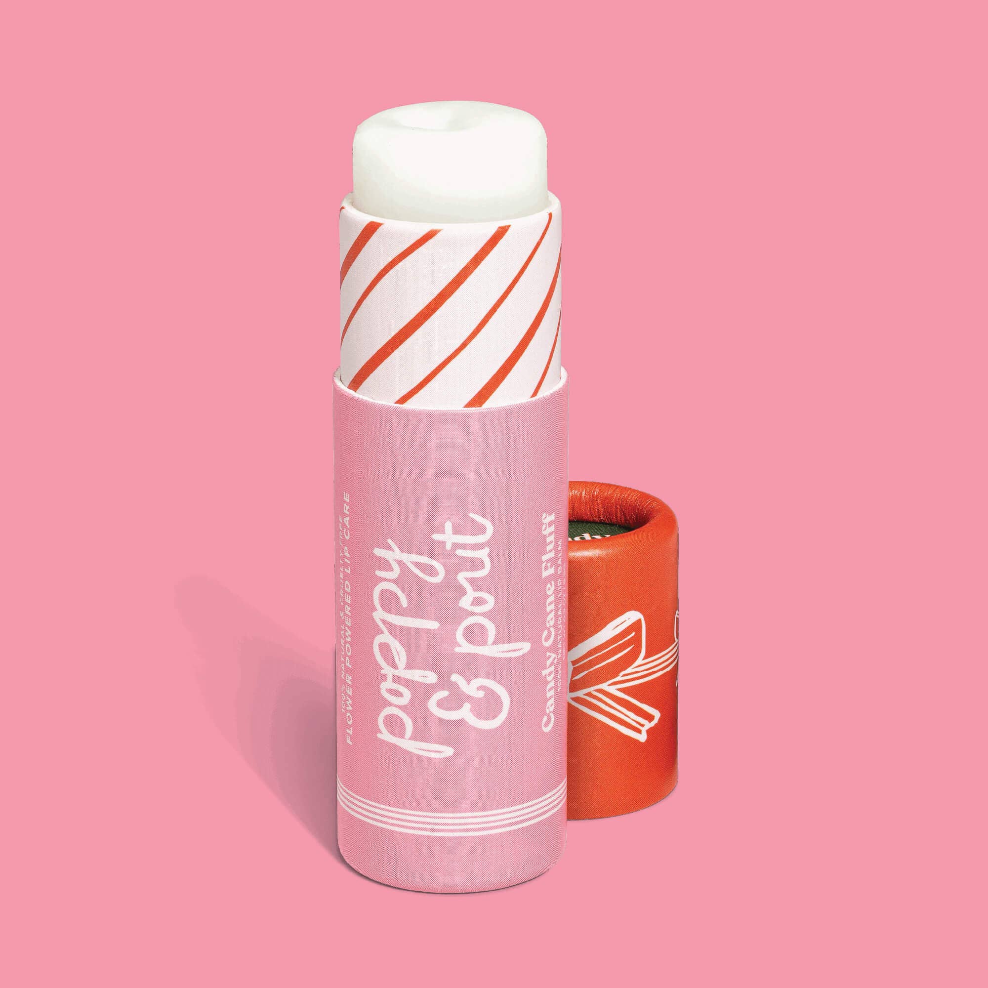 Candy Cane Fluff Lip Balm