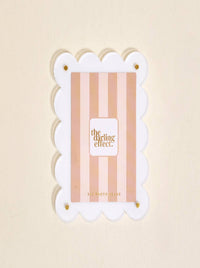 Mini Acrylic Frame Magnet–White