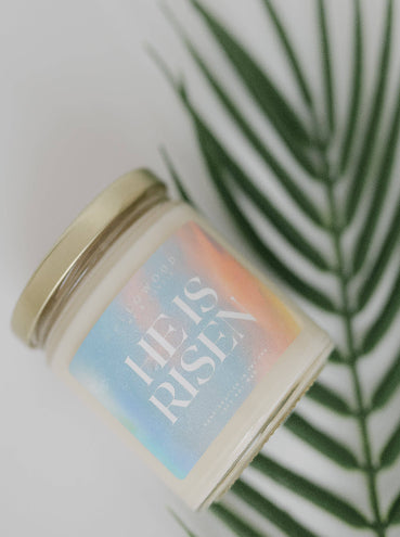 He is Risen | Easter Candle