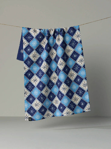 Snowflake Chalet Luxe Kitchen Towel