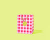 Gift Bags - Red + Pink Gingham - Assorted Sizes