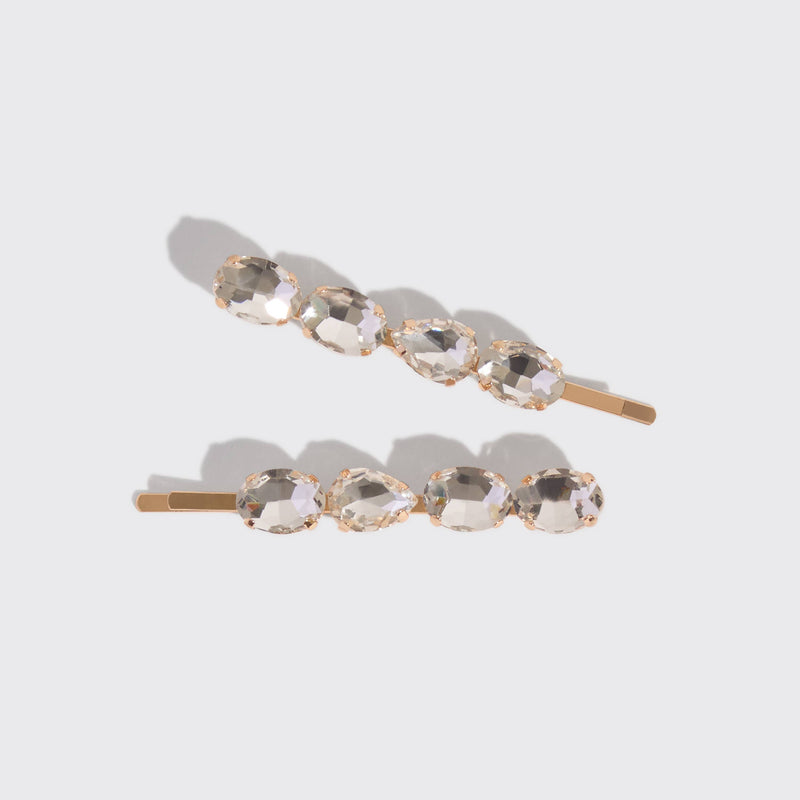 Gemstone Bobby Pins Set