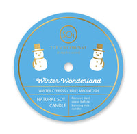 Snowman Icon Candle - 12oz