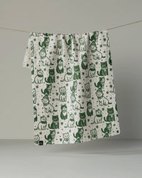 Cozy Kittens Luxe Kitchen Towel