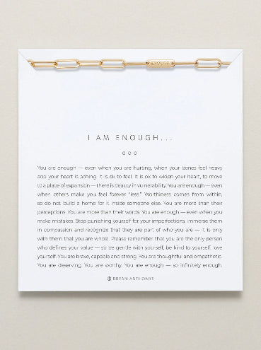 Enough Bracelet