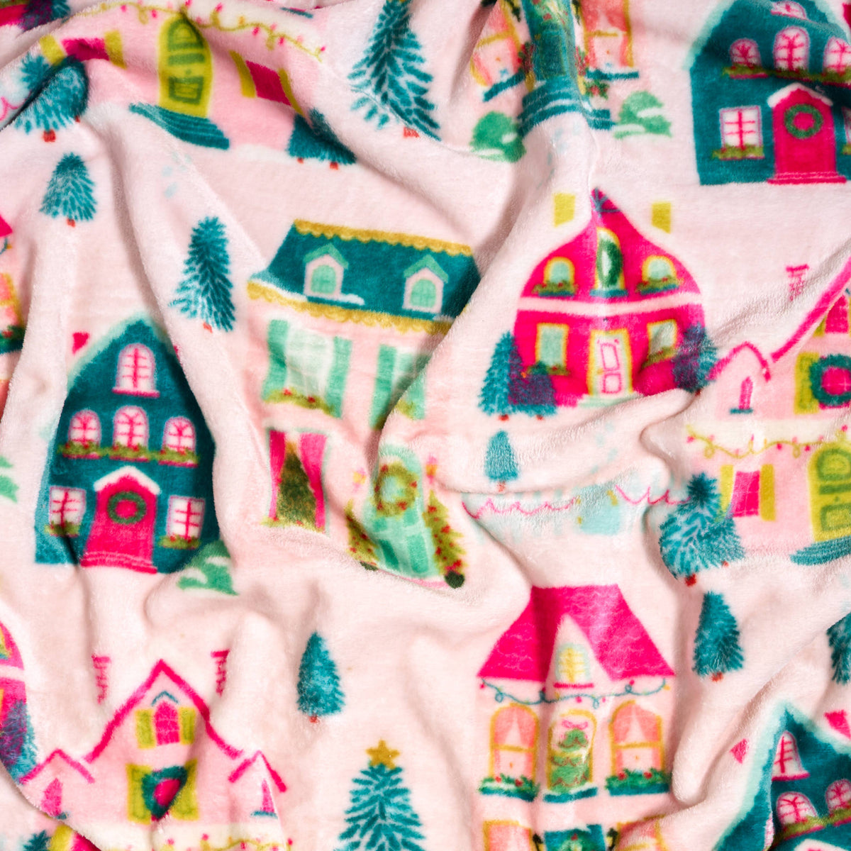 Sugarplum Lane Plush Blanket