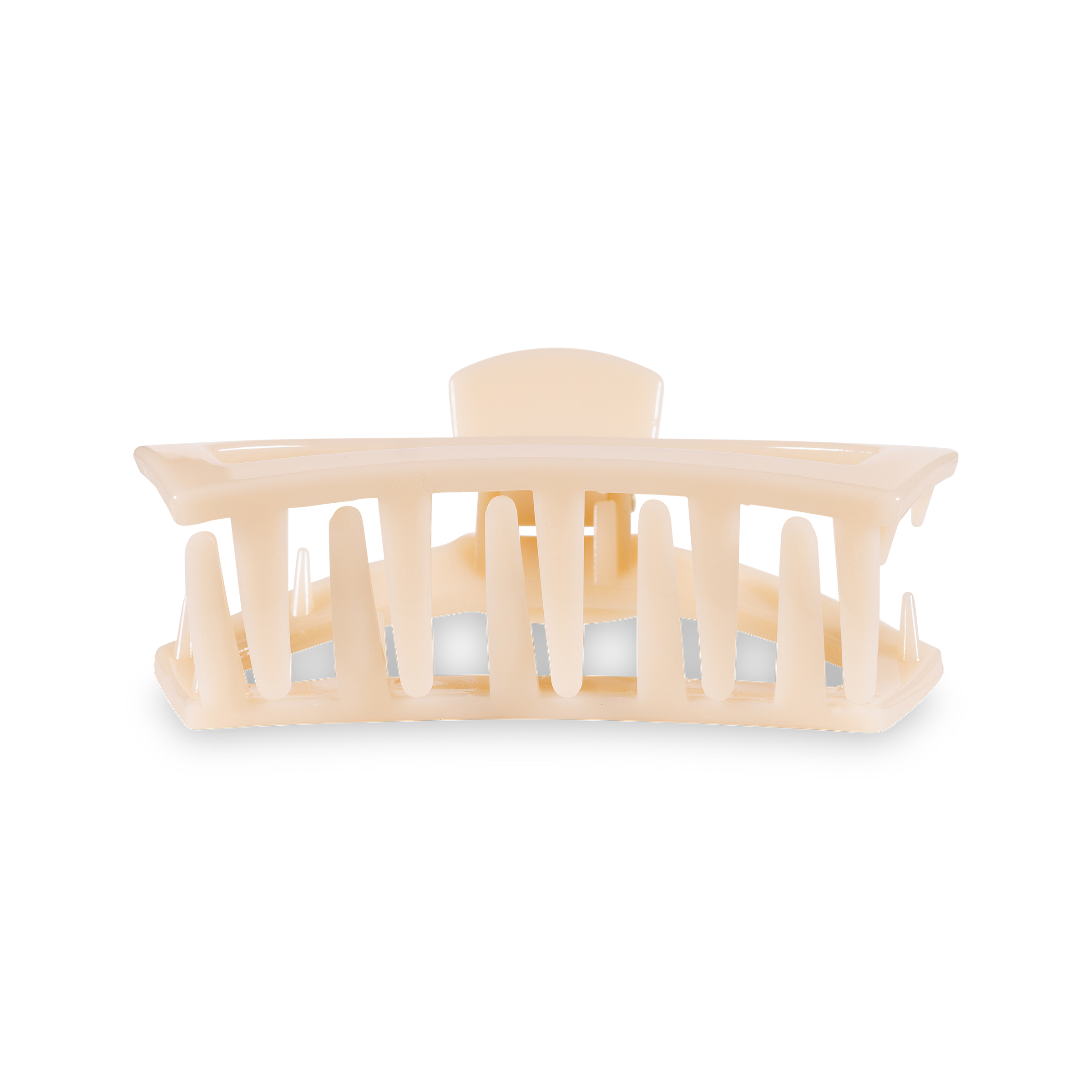 Open Hair Clip | Medium | Almond Beige