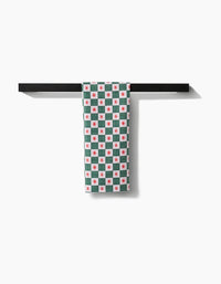 Jolly Grid Tea Towel