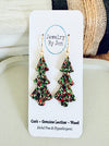 Festive Tree Earrings