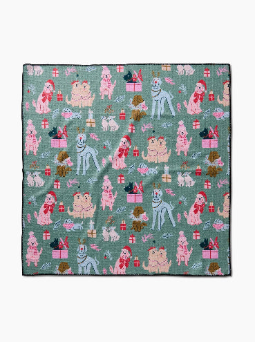 Christmas Doggos Dog Towel