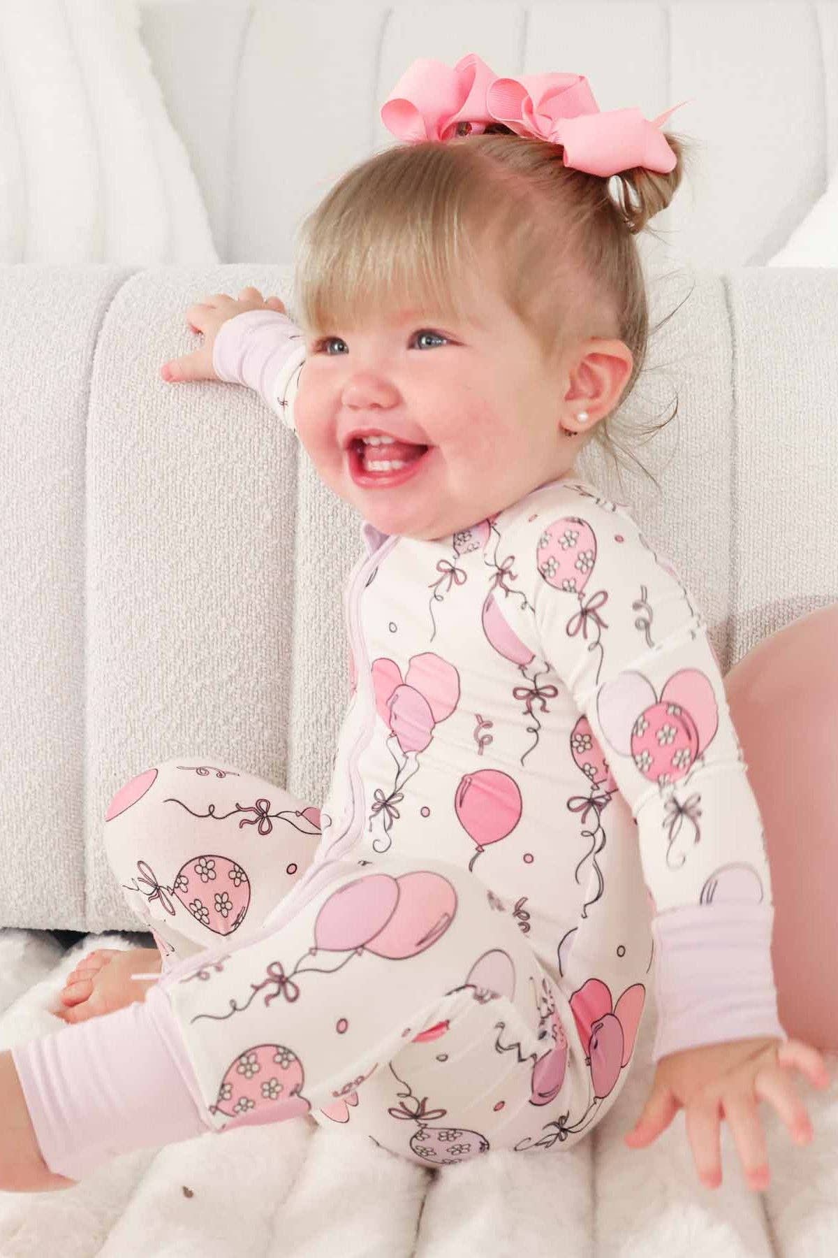Pink Party Time Romper