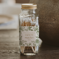 Green Delft Safety Matches