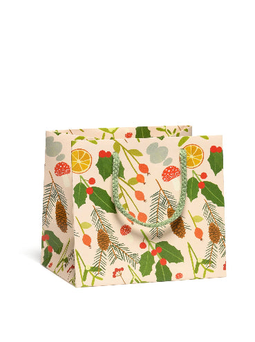 Holiday Greens gift bag
