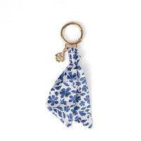 Floral Satin Keychain